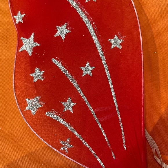 ⚡️⚡️⚡️⚡️Sparkling Red White and Blue Kids Fairy Wings - Picture 2 of 9